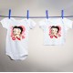 Betty Boop Kiss Vinyl Iron-On Decal 