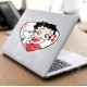 Betty Boop & Pudgy Love Vinyl Decal 