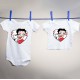 Betty Boop & Pudgy Love Vinyl Iron-On Decal 