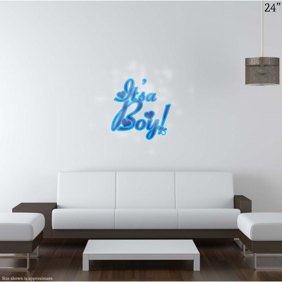 Baby Shower It's a Boy! Vinyl Decal 