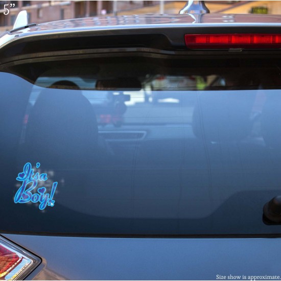 Baby Shower It's a Boy! Vinyl Decal 