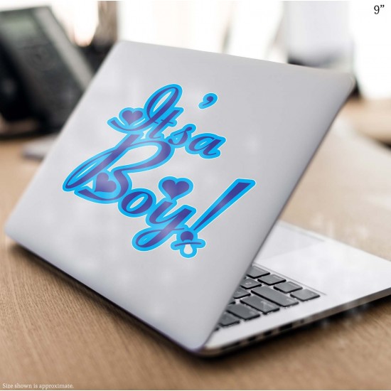 Baby Shower It's a Boy! Vinyl Decal 