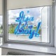 Baby Shower It's a Boy! Static Cling Decal 