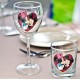 Mickey & Minnie Heart Collection (Kiss) Vinyl Decal 
