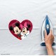 Mickey & Minnie Heart Collection (Love) Vinyl Iron-On Decal 