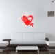 Heart Puzzle with Missing Piece Vinyl Decal 