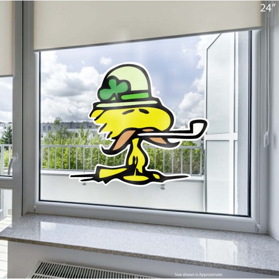 Comic Classics Leprechaun St Patrick's Day Static Cling Decal Comic Classics Leprechaun St Patrick's Day Static Cling Decal