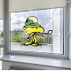 Comic Classics Leprechaun St Patrick's Day Static Cling Decal Comic Classics Leprechaun St Patrick's Day Static Cling Decal