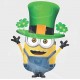 Minion St Patrick's Day Leprechaun Vinyl Iron-On Decal 