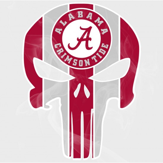 Game Day Skull Static Cling Decal Vol I