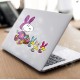 Comic Classics Snoopy & Woodstock Easter Bunnies Vinyl Decal 