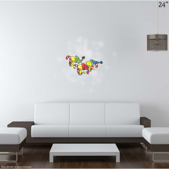 Comic Classics Christmas Candy Canes Vinyl Decal 