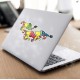 Comic Classics Christmas Candy Canes Vinyl Decal 