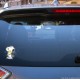 Comic Classics Snoopy Hugging Woodstock Vinyl Decal 