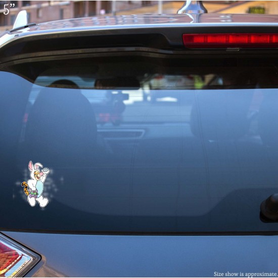 Tigger Easter Bunny Vinyl Decal