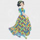 Snow White Autism Awareness Static Cling Decal