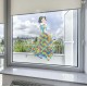 Snow White Autism Awareness Static Cling Decal