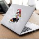 The Nightmare before Christmas Sally with a Dark Rose Vinyl Decal 