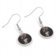 The Nightmare before Christmas Sally on Headstone Earrings
