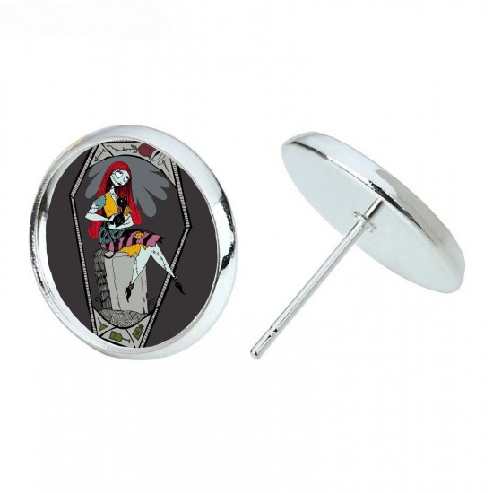 The Nightmare before Christmas Sally on Headstone Earrings