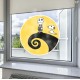 Comic Classics Nightmare before Christmas Static Cling Decal 