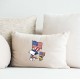 Comic Classics Snoopy & Woodstock 4th of July Flags Vinyl Iron-On Decal