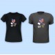 Comic Classics Snoopy & Woodstock 4th of July Flags Vinyl Iron-On Decal
