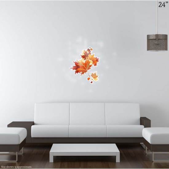 Autumn Leaves Falling Leaves Vinyl Decal 