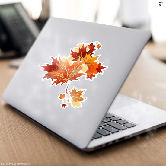 Autumn Leaves Falling Leaves Vinyl Decal 
