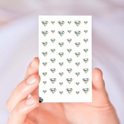 Superhero Autism Awareness Nail Decals Vol II