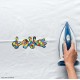 Mickey LOVE Hands Autism Awareness Vinyl Iron-On Decal 