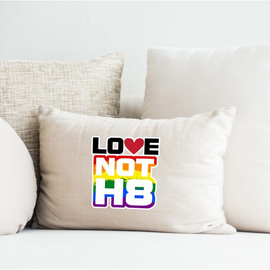 Love Not Hate Vinyl Iron-On Decal 