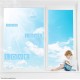 Game Tile Letter Set Static Cling Decal (Multiple Color Options Available)