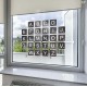 Game Tile Letter Set Static Cling Decal (Multiple Color Options Available)