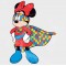 Minnie Superhero Autism Awareness Vinyl Iron-On Decal