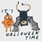 Adventure Time Finn & Jake It's Halloween Time Vinyl Decal 