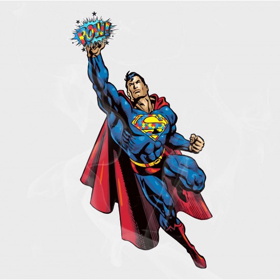 Superhero Autism Awareness Vinyl Decal Vol II (a)