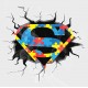 Superhero Autism Awareness Breaking Out Vinyl Decal Vol II