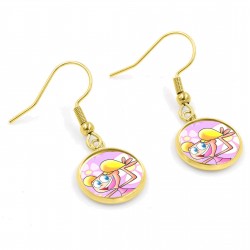Dexter's Labratory DeeDee Earrings