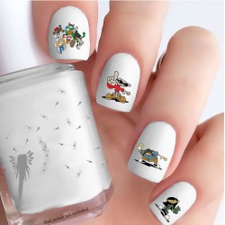 Codename: Kids Next Door Nail Decals