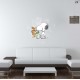 Comic Classics Snoopy & Woodstock Fall Leaves Vinyl Decal