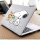 Comic Classics Snoopy & Woodstock Fall Leaves Vinyl Decal