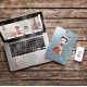 Betty Boop & Pudgy Christmas Vinyl Decal