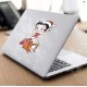 Betty Boop & Pudgy Christmas Vinyl Decal