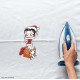 Betty Boop & Pudgy Christmas Vinyl Iron-On Decal
