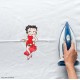 Betty Boop Christmas Garder Vinyl Iron-On Decal