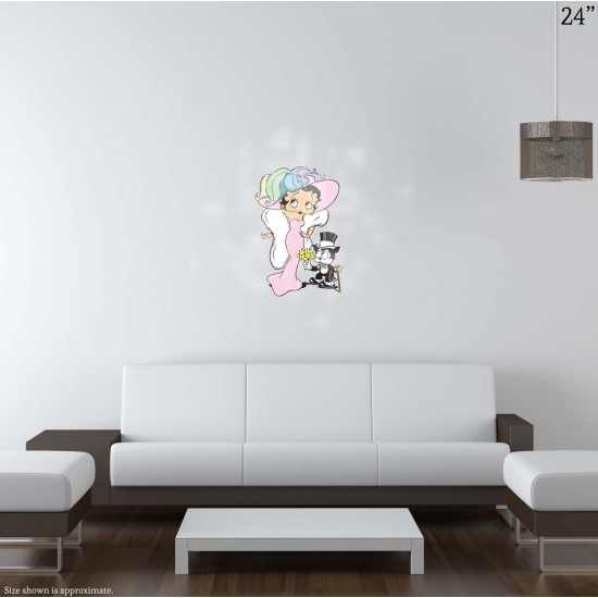 Betty Boop Easter Dress Vinyl Decal