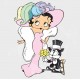 Betty Boop Easter Dress Vinyl Decal