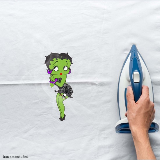 Betty Boop Frankenstein Vinyl Iron-On Decal