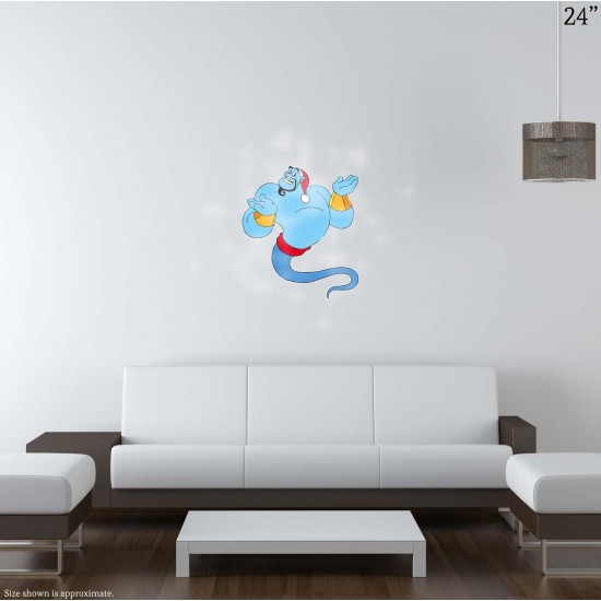 Aladdin Genie Jinn Christmas Vinyl Decal